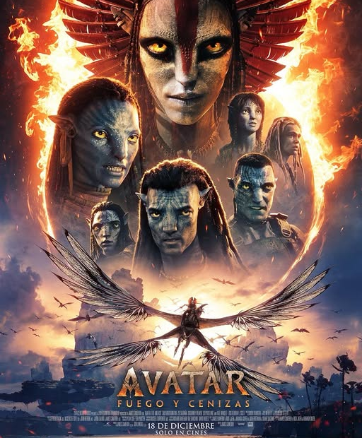 Nuevo póster de Avatar: Fuego y Cenizas: la cuenta regresiva ha comenzado